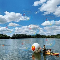 Bouées de natation en eau libre, flotteurs d'amarrage, bouée flottante gonflable en forme de balle, bouée de sécurité pour Triathlon