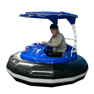 Amusement Park Water Equipment Teenagers Adults Bumper Boat include battery Laser bumper ships