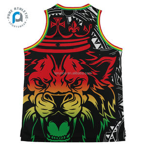 PURE Maori Venta al por mayor Hombres Deportes Sublimación personalizada Impreso Transpirable Secado rápido Baloncesto Jersey Uniforme Camisas Ropa para el equipo - Product Image 5