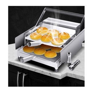 Máy làm bánh hamburger nhỏ Hamburger Bun Máy làm bánh mì hamburger - Product Image 5