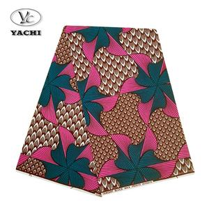 Yachitex Beaucoup de motifs Designs Tissu africain imprimé à la cire pour les vêtements - Product Image 4