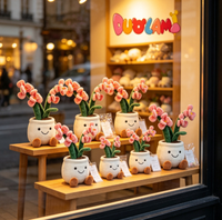 Peluche personnalisée flocon de neige en forme de gourde, pendentif en peluche, conception personnalisée OEM ODM pour cadeau de vacances, jouet en peluche sur mesure