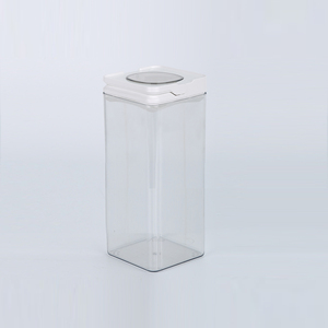 Clear Plastic PET Food Storage Container Locking Lids <strong>Snack</strong> Airtight Jars for <strong>Meal</strong> <strong>Prep</strong> Herbs Coffee Tea Storage Kitchen - Product Image 3