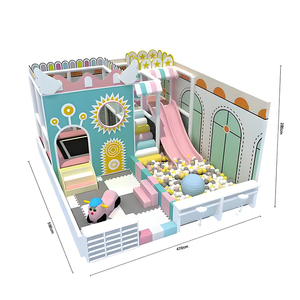 Equipo de Juegos Infantiles Personalizado con Diseño Temático, con Toboganes, Túneles y Castillo para Centro de Entretenimiento Familiar - Product Image 5