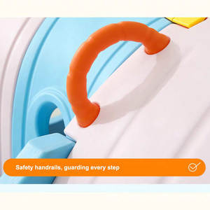 Trong Nhà/Ngoài Trời Trẻ Em Của Sân Chơi Thiết Bị Nhựa Chơi Trượt Đường Hầm Đồ Chơi Thiết Lập Cho Trẻ Mẫu Giáo Trẻ Mới Biết Đi Cảm Giác Đào Tạo Công Cụ - Product Image 4