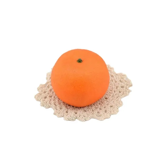 Декоративные искусственные оранжевые фрукты, реалистичные качественные искусственные апельсины