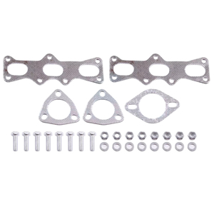 Kit de cabezales pulidos de acero inoxidable Pino, colector de escape para Ford Probe V6 GT Mazda MX6 LS V6 93-97 - Product Image 4