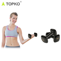 Haltères carrés TOPKO, nouvelle collection, design moderne, pour entraînement à domicile