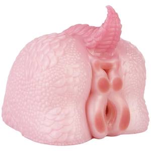 Großhandel Adult Toy Silikon Soft Aircraft Cup Fantasy Monster <span class=keywords><strong>Dragon</strong></span> Butt Form für männliche Mastur bator & Vagina für Sex Fantasy - Product Image 2