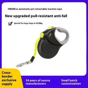 Nuovi prodotti per animali da compagnia lunghi da 8M nastro in Nylon per cani e cani automatici retrattili antiscivolo impugnatura antiscivolo guinzaglio per cani - Product Image 6