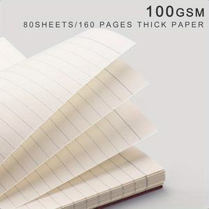 สมุดปกแข็งพลาสติก A5หนาสำหรับผู้หญิงสมุดโน้ตแบบเกลียวสำหรับใส่ไปทำงานและไปโรงเรียน - Product Image 3