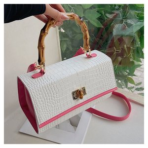 Offre spéciale, sacs à poignée en bambou, sacs à main de luxe pour femmes, sacs à main tendance pour filles - Product Image 5