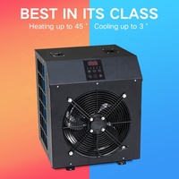 Refroidisseur de refroidissement par ventilateur 1HP Récupération de l'athlète Refroidisseur d'eau en plongée froide Refroidisseur de bain de glace avec filtre