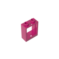 [Gobricks] GDS-783 gros bloc de construction pièces fenêtre 1x2x2 plat avant 60592 407693