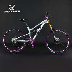 Bicicleta <span class=keywords><strong>de</strong></span> Montaña <span class=keywords><strong>de</strong></span> 27.5 Pulgadas con Suspensión Trasera, 10 Velocidades, Ligera, para Descenso, con Frenos Hidráulicos, OEM - Product Image 1