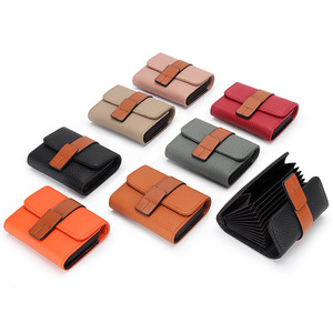 Porte-cartes RFID de haute qualité, mini <span class=keywords><strong>portefeuille</strong></span> court tendance pour hommes et femmes, style mignon pour ranger l'argent liquide - Product Image 6