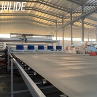 Lini Produksi Bantalan Filamen/Kawat/Pelat PVC Lebar Hingga 4000mm Model GWELL 80 156