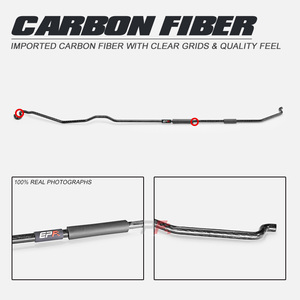 EPR para Skyline R33 GTR: Kit de Varillas de Soporte para Capó de Fibra de Carbono Seca - Product Image 2