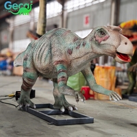 Usine de modèles de dinosaures animatroniques GECAI pour grands modèles grandeur nature, fournisseur de dinosaures pour attractions de parcs à thème, Dino Maiasaura