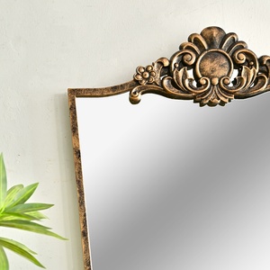 Espejo de Pared Decorativo para Sala de Estar, Diseño Floral Vintage, Rústico, Ecológico, de Hierro - Product Image 6