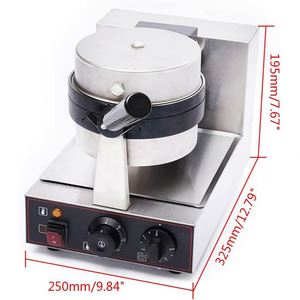 Commercial 304 Stainless Steel Gelato Panini <b>Press</b> <b>Machine</b> Electrical UFO Burger Maker Double Function for Bakery Flour Mill - Product Image 6