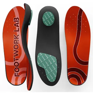 Kualitas tinggi kustom olahraga Orthotic Insole pemindai kaki yang cocok Ortholite Insole perawatan kaki Set sepatu masukkan lengkungan dukungan Insole