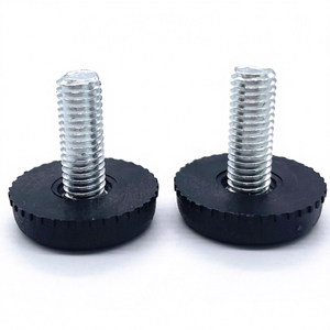 Patas Ajustables con Tornillos M8 de 28mm, Niveladores de Muebles de Lujo Ligeros de PP, Almohadillas de Ajuste de Altura para Armarios, Vitrinas y Gabinetes - Product Image 1