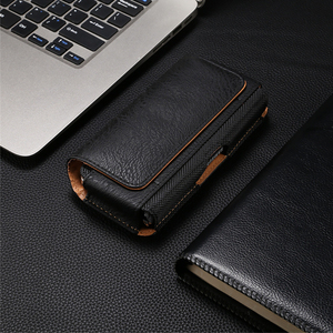 Sac banane de luxe en cuir PU <span class=keywords><strong>pour</strong></span> homme, étui portefeuille <span class=keywords><strong>pour</strong></span> <span class=keywords><strong>téléphone</strong></span> <span class=keywords><strong>portable</strong></span> - Product Image 4