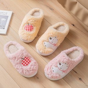 Pantoufles chaudes et antidérapantes en EVA pour couples, motif <span class=keywords><strong>chien</strong></span> <span class=keywords><strong>de</strong></span> dessin animé, pour intérieur et extérieur - Product Image 6
