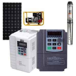 Pompe à eau solaire hors réseau de qualité supérieure à prix d'usine, 12 kW, avec batterie au plomb submersible pour puits - Product Image 1