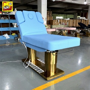 KISEN 4 Motors Beauty <b>Bed</b> Electric Cosmetic Esthetician Beauty Salon Facial Spa <b>Lash</b> <b>Bed</b> Beauty <b>Bed</b> Chair Therapy Massage <b>Bed</b> - Product Image 1