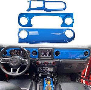 ABS แผงหน้าปัดคอนโซลกลางสำหรับ JEEP Wrangler <span class=keywords><strong>JL</strong></span> 2018-2021/JEEP Gladiator JT ตกแต่งภายใน2020 - Product Image 3