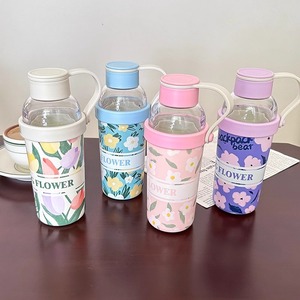 Large Capacity Portable Thermos Cup For Women With Tea Water Separation Design Keeps Cold Perfect For Gifts - Product Image 3