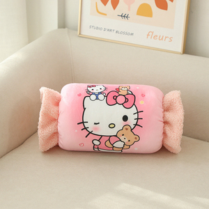 Kawaii <span class=keywords><strong>Kitty</strong></span> Cat felpa suave almohada Animal patrón cojín regalo para sofá decoración de fiesta en casa - Product Image 3