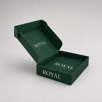 Boîte à courrier en papier bordeaux personnalisée, pliable, emballage cadeau, carton avec impression de logo pour la vente au détail de cosmétiques