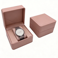 Boîte à montre Feist personnalisable, écologique, en matériaux recyclés, durable, légère, avec fermeture à pression, universelle pour homme et femme