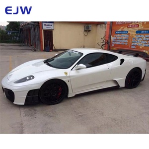Para 2005-2009 <span class=keywords><strong>Ferrari</strong></span> F430 parachoques especial coche parachoques delantero falda lateral alerón trasero cuerpo Kit apariencia mejorada - Product Image 3