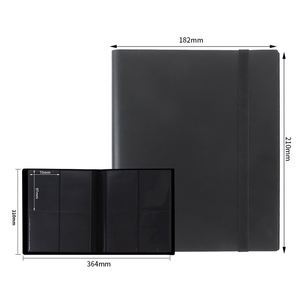 Custom Meerdere Kleuren 4 Zakken Album Voor Honkbalkaarten Verzamelbare Sport Opslag Bescherming 20 Pagina 'S Op Maximaal 160 Kaarten - Product Image 3