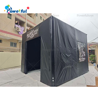 Cage d'entraînement de golf portable gonflable avec écran de projection pour simulateur de golf, tente de tir, à vendre, pour simulateur de golf en intérieur/extérieur