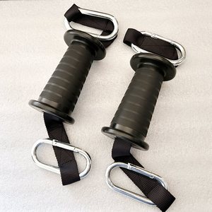 Manijas de <span class=keywords><strong>polea</strong></span> de aluminio de alta resistencia para máquina de cable - Agarres antideslizantes para gimnasio, accesorio de cuerda para tríceps para entrenamiento de fuerza - Product Image 6