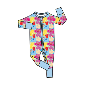Mystery Box Ready to Ship <strong>Blind</strong> Box Mix Size Mix Print Bamboo Clothes Toddler Sleepers Character Print Baby Bamboo Zippy Pajamas - Product Image 5