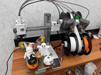 Impresora 3D A1 Combo con Calibración Totalmente Automática, Compensación de Flujo Activo de un Solo Color, Nueva para Uso Industrial