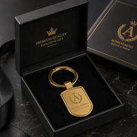 Blanko Schlüsselanhänger in Verschiedenen Formen mit Individuellem Logo Luxuriöses Souvenir Metallring zum Bedrucken Schlüsselanhänger-Zubehör
