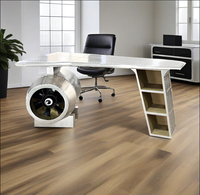 Combattant Vintage pour Wing Executive Desk Design industriel en aluminium avec couleur personnalisée pour usage domestique et commercial