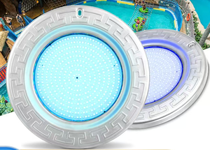 ไฟ LED สระว่ายน้ำหลากสี RGB 120V กันน้ำระดับ IP68 สายยาว 50 ฟุต พร้อมหม้อแปลงไฟฟ้า ช่องแสงใต้น้ำขนาด 10 นิ้ว สำหรับสระว่ายน้ำ - Product Image 4