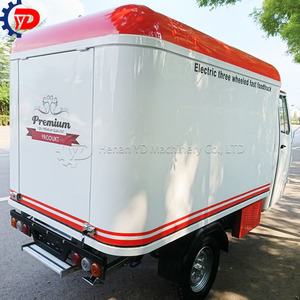 Thiết kế mới điện Ice Cream giỏ hàng Tuk tuk BBQ cà phê cửa hàng xe tải ba bánh thực phẩm điện xe tải để bán điện thoại di động thanh sữa giỏ hàng - Product Image 5