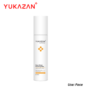 Yukazan Derma <b>Rose</b> Water Soothing Mist 120ml <b>Top</b> Sale High Quality B2B Best Supplier Hydrating Spray for Acne Sensitive Skin - Product Image 4