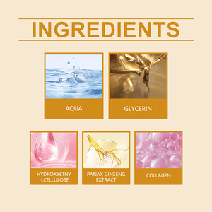 2025 HOYGI Cuidado DE LA PIEL Hidratante Nutritivo Antiarrugas Colágeno Ginseng Suero facial 100ml - Product Image 6