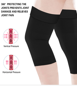 Y tế nén đầu gối thích hợp cho viêm khớp đau, chấn thương phục hồi, chạy, tập thể dục y tế đầu gối cú đúp Silicone Phong cách - Product Image 6