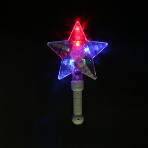 Multi colore HA CONDOTTO LA Luce Stella Up Bacchetta Magica Con La Maniglia Per 4th Of July - Product Image 5